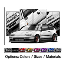 Load image into Gallery viewer, Honda CRX 2nd Gen 1988 - 1991 #028 - #036
