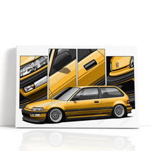 Load image into Gallery viewer, Honda Civic 04th Gen Hatchback 1988-1989 EF Pre-face #481-#489
