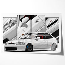 Load image into Gallery viewer, Honda Civic 06th Gen Hatchback 1996 - 2000 EK #454 - #462
