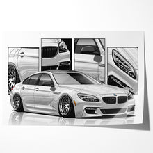 Load image into Gallery viewer, BMW 6 Series M6 3rd Gen Sedan #182 - #190
