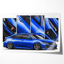 Load image into Gallery viewer, Honda Civic 10th Gen Sedan 2017 - 2020 SI #391 - #399
