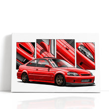 Load image into Gallery viewer, Honda Civic 06th Gen Coupe 1996 - 2000 EM #202 - #210
