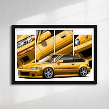 Load image into Gallery viewer, Honda CRX 2nd Gen 1988 - 1991 Mugen #121 - #129
