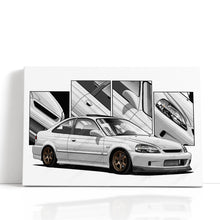 Load image into Gallery viewer, Honda Civic 06th Gen Coupe 1996 - 2000 EM #202 - #210
