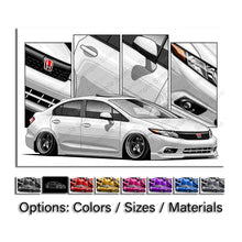 Load image into Gallery viewer, Honda Civic 09th Gen Sedan 2012 Pre-face SI #544- #552
