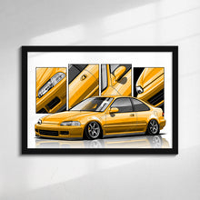 Load image into Gallery viewer, Honda Civic 05th Gen Coupe 1992 - 1995 EJ #211 - #219
