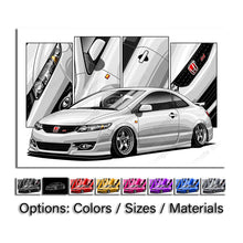 Load image into Gallery viewer, Honda Civic 08th Gen Coupe 2009 - 2011 Facelift #346 - #354
