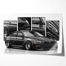 Load image into Gallery viewer, BMW 6 Series M6 3rd Gen Sedan #182 - #190
