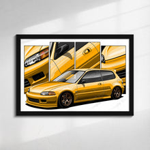 Load image into Gallery viewer, Honda Civic 05th Gen Hatchback 1992 - 1995 EG #310 - #318

