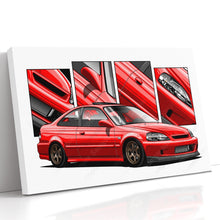 Load image into Gallery viewer, Honda Civic 06th Gen Coupe 1996 - 2000 EM #202 - #210
