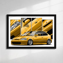 Load image into Gallery viewer, Honda Civic 06th Gen Hatchback 1996 - 2000 EK #463 - #471
