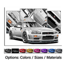 Load image into Gallery viewer, Nissan Skyline GTR R34 #141 - #149
