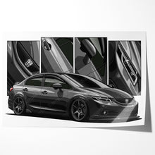 Load image into Gallery viewer, Honda Civic 09th Gen Sedan 2013 - 2015 Facelift #084 - #092
