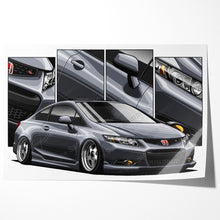 Load image into Gallery viewer, Honda Civic 09th Gen Coupe 2012 Pre-face #508 - #516
