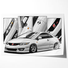 Load image into Gallery viewer, Honda Civic 08th Gen Coupe 2009 - 2011 Facelift #346 - #354
