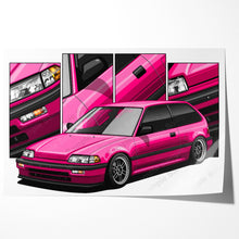 Load image into Gallery viewer, Honda Civic 04th Gen Hatchback 1990-1991 EF Facelift #112-#120
