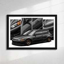 Load image into Gallery viewer, Honda Civic 05th Gen Hatchback 1992 - 1995 EG #310 - #318
