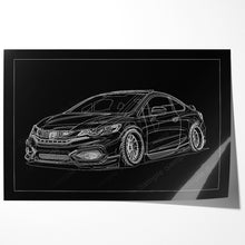 Load image into Gallery viewer, Honda Civic 09th Gen Coupe 2013 - 2015 Facelift #139 - #147
