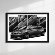 Load image into Gallery viewer, Honda Civic 07th Gen Hatchback 2002 - 2005 SI #427 - #435
