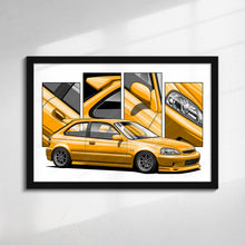 Load image into Gallery viewer, Honda Civic 06th Gen Hatchback 1999 - 2000 EK #193 - #201
