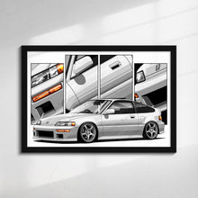 Load image into Gallery viewer, Honda CRX 2nd Gen 1988 - 1991 Mugen #121 - #129
