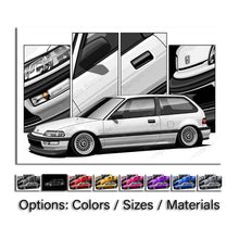 Load image into Gallery viewer, Honda Civic 04th Gen Hatchback 1988-1989 EF Pre-face #481-#489
