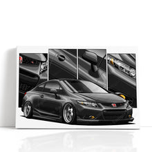 Load image into Gallery viewer, Honda Civic 09th Gen Coupe 2012 Pre-face #508 - #516
