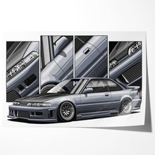 Load image into Gallery viewer, Acura Integra 2nd Gen 1989 - 1993 Hatchback DA DB2 GS-R #174 - #182
