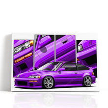 Load image into Gallery viewer, Honda CRX 2nd Gen 1988 - 1991 Mugen #121 - #129
