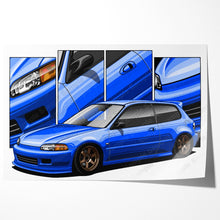 Load image into Gallery viewer, Honda Civic 05th Gen Hatchback 1992 - 1995 EG #310 - #318
