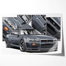 Load image into Gallery viewer, Nissan Skyline GTR R34 #141 - #149
