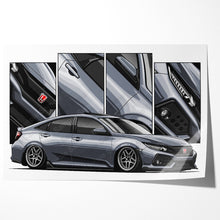 Load image into Gallery viewer, Honda Civic 10th Gen Sedan 2017 - 2020 SI #391 - #399

