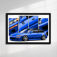 Load image into Gallery viewer, Honda CRX 2nd Gen 1988 - 1991 Mugen #121 - #129
