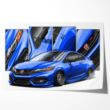 Load image into Gallery viewer, Honda Civic 09th Gen Coupe 2013 - 2015 Facelift #139 - #147
