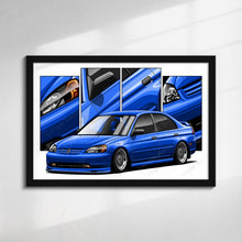 Load image into Gallery viewer, Honda Civic 07th Gen Sedan 2001 - 2003 Pre-face #064 - #072
