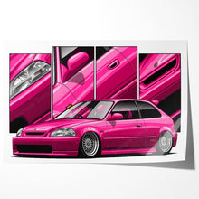 Load image into Gallery viewer, Honda Civic 06th Gen Hatchback 1996 - 2000 EK #463 - #471
