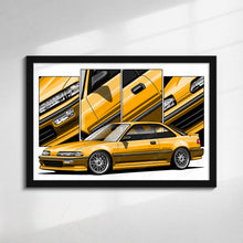 Load image into Gallery viewer, Acura Integra 2nd Gen 1989 - 1993 Hatchback DA DB2 GS-R #084 - #092
