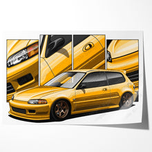 Load image into Gallery viewer, Honda Civic 05th Gen Hatchback 1992 - 1995 EG #310 - #318
