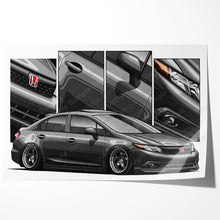 Load image into Gallery viewer, Honda Civic 09th Gen Sedan 2012 Pre-face SI #544- #552
