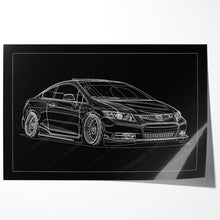 Load image into Gallery viewer, Honda Civic 09th Gen Coupe 2012 Pre-face #508 - #516
