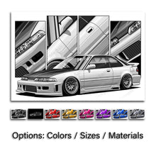 Load image into Gallery viewer, Acura Integra 2nd Gen 1989 - 1993 Hatchback DA DB2 GS-R #174 - #182
