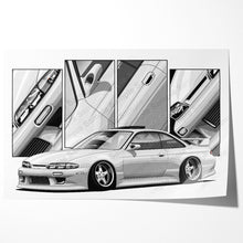 Load image into Gallery viewer, Nissan S14 1995 - 1996 Silvia 240sx 180sx Zenki #285- #293
