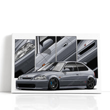 Load image into Gallery viewer, Honda Civic 06th Gen Hatchback 1996 - 2000 EK #454 - #462
