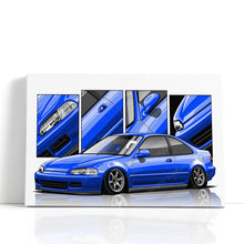 Load image into Gallery viewer, Honda Civic 05th Gen Coupe 1992 - 1995 EJ #211 - #219
