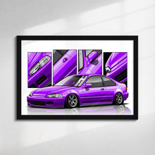 Load image into Gallery viewer, Honda Civic 05th Gen Coupe 1992 - 1995 EJ #211 - #219
