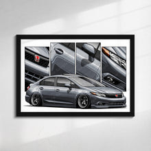 Load image into Gallery viewer, Honda Civic 09th Gen Sedan 2012 Pre-face SI #544- #552
