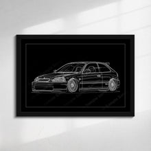 Load image into Gallery viewer, Honda Civic 06th Gen Hatchback 1996 - 2000 EK #463 - #471
