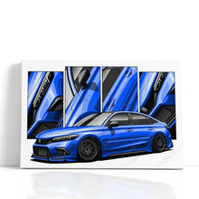 Load image into Gallery viewer, Honda Civic 11th Gen Sedan 2022 - 2024 Pre-face SI #301 - #309
