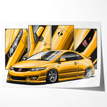 Load image into Gallery viewer, Honda Civic 08th Gen Coupe 2009 - 2011 Facelift #346 - #354
