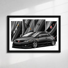 Load image into Gallery viewer, Honda Civic 08th Gen Coupe 2009 - 2011 Facelift #346 - #354
